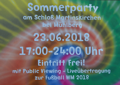 Sommerparty am Schloss Martinskirchen