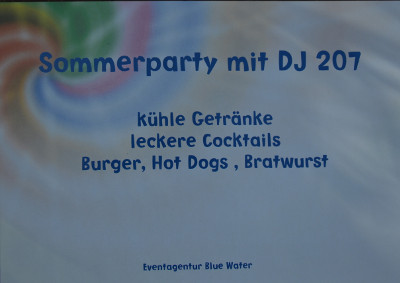 Sommerparty am Schloss Martinskirchen