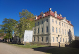 Die Natur eracht am Schloss Martinskirchen.